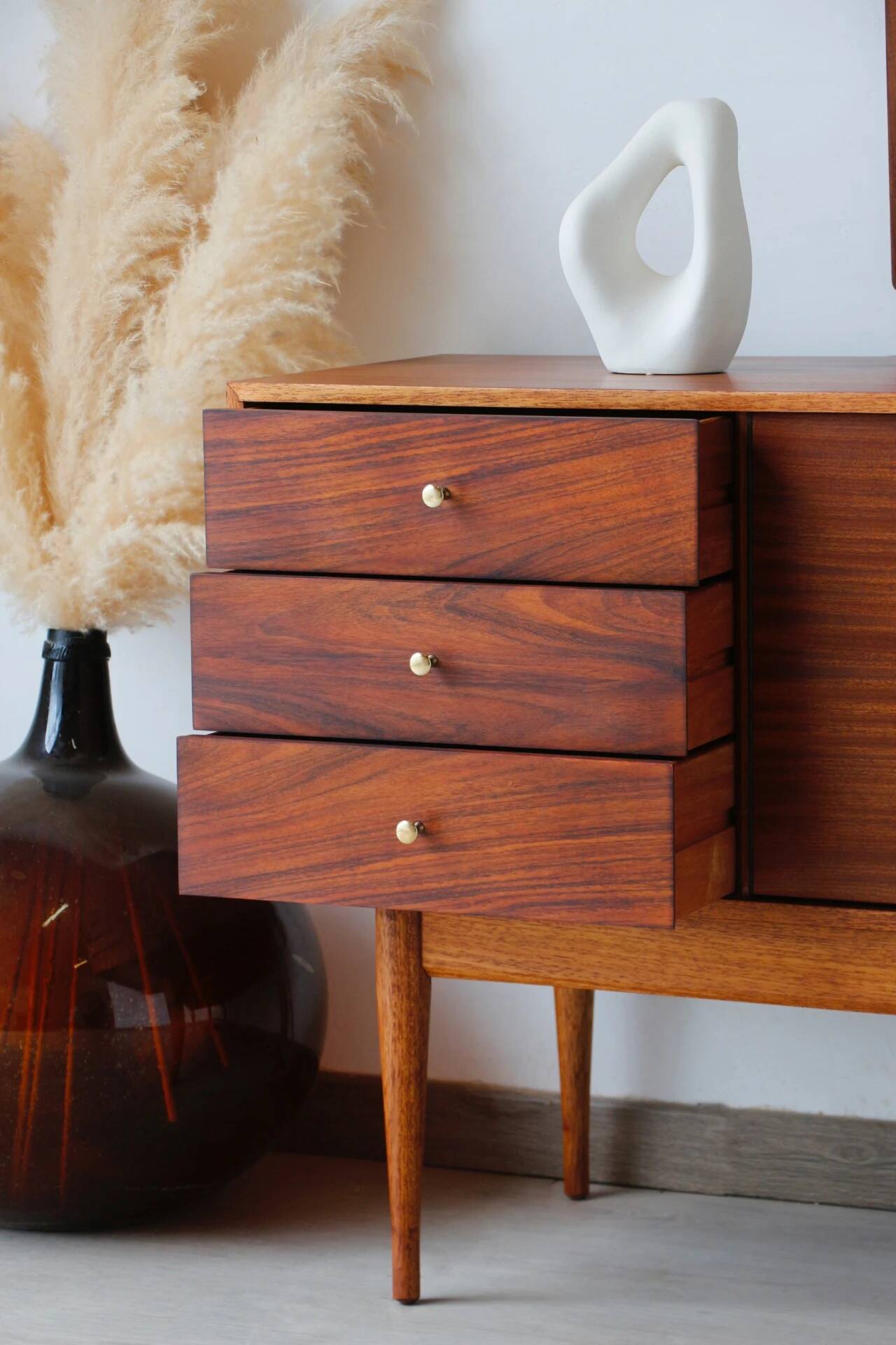 Rosewood mahogany enfilade Uniflex (1960) – Vintage furniture