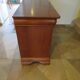 Cherry wood commode - solid wood - with a rounded edge - Louis Philippe - 4 drawers