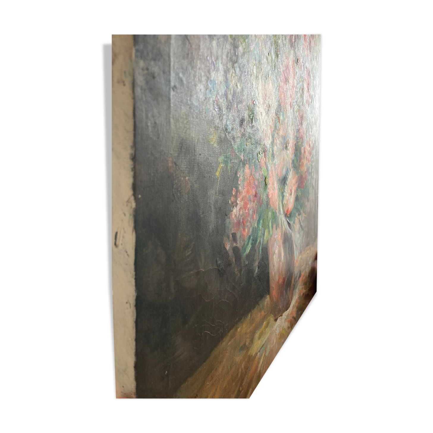 Canvas bouquet of flowers