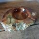 Large vintage alabaster pocket-empty ashtray