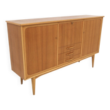 Enfilade scandinave en teck et en chêne, Suède, 1960