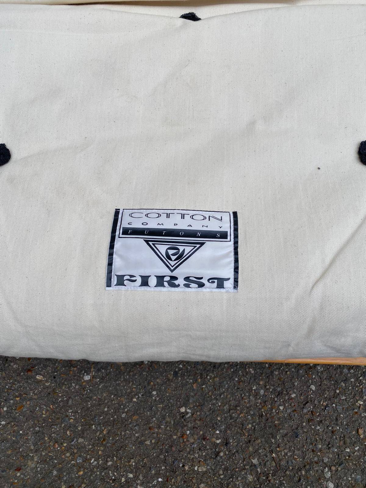 Canapé futon scandinave convertible lit une place 95x180cm