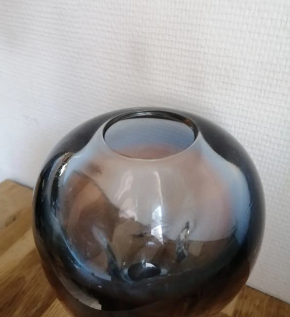 Blown glass vase