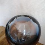 Blown glass vase