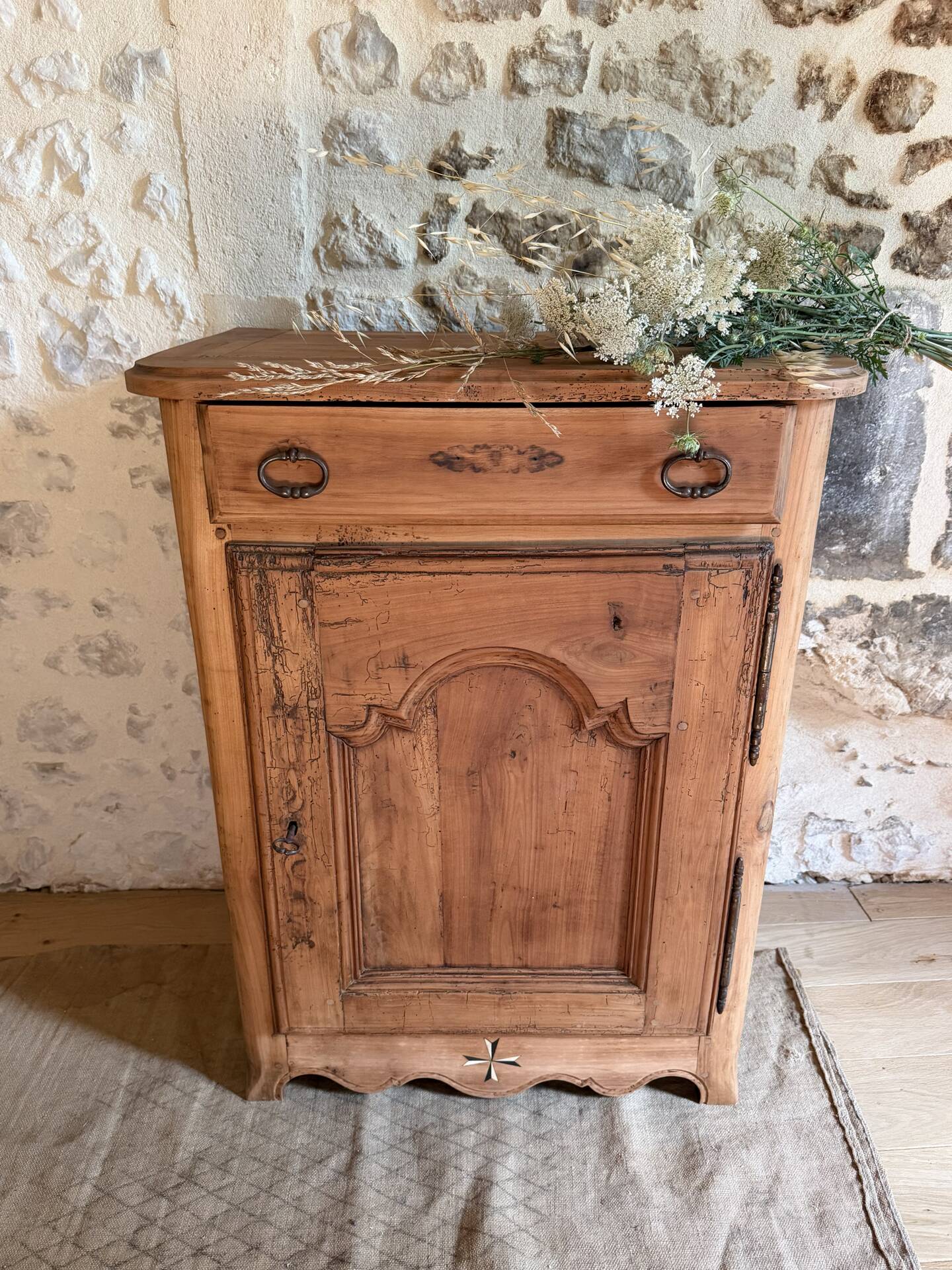 Confiturier, small renovated sideboard