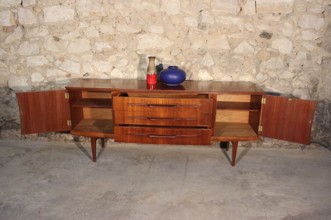 Vintage scandinavian sideboard in teak