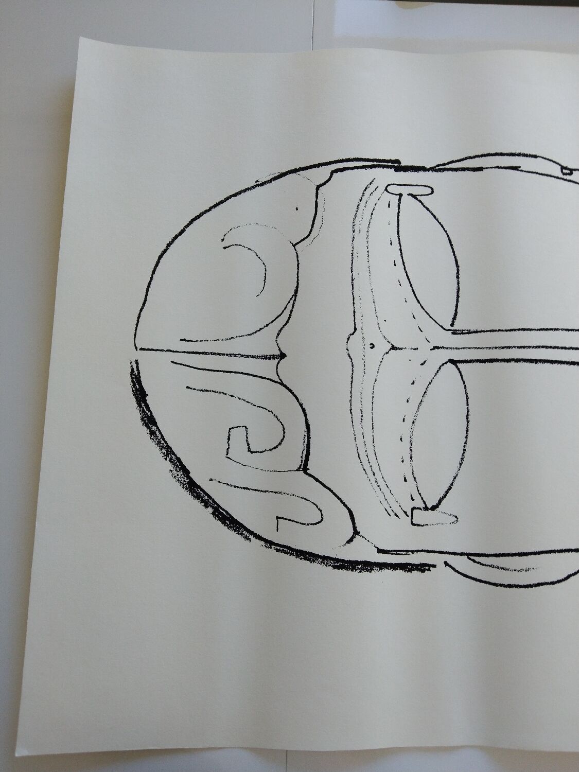 Modigliani poster "The head"