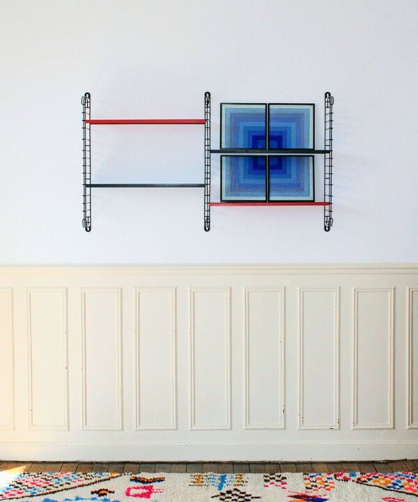 Tableau tissé Ciel polaire – Collection « Mosaïques »