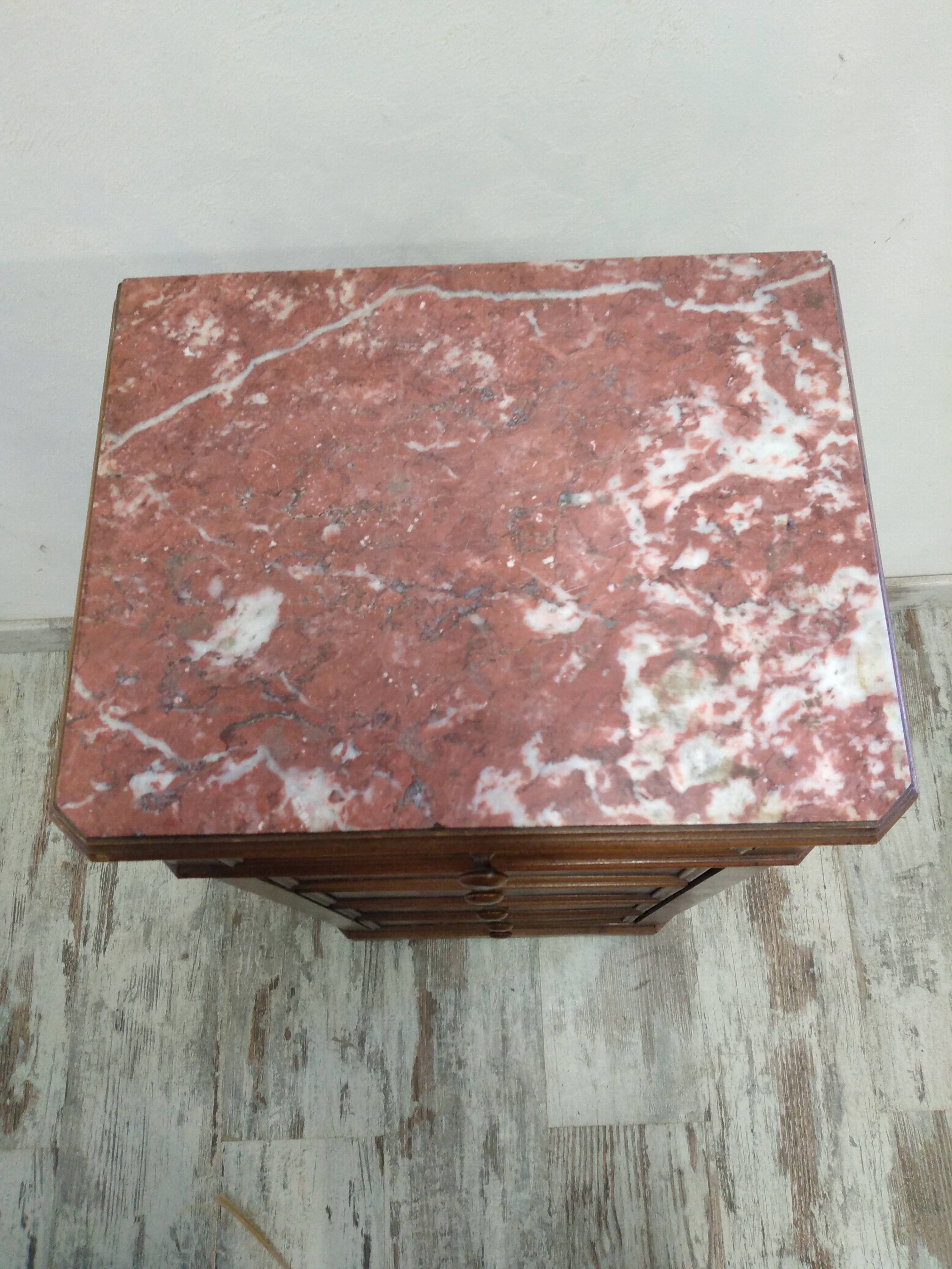 Old bedside table