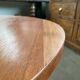 Table basse ronde design années 70