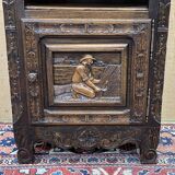 Chestnut bedside table from the 1930s