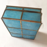 Blue mother-of-pearl box