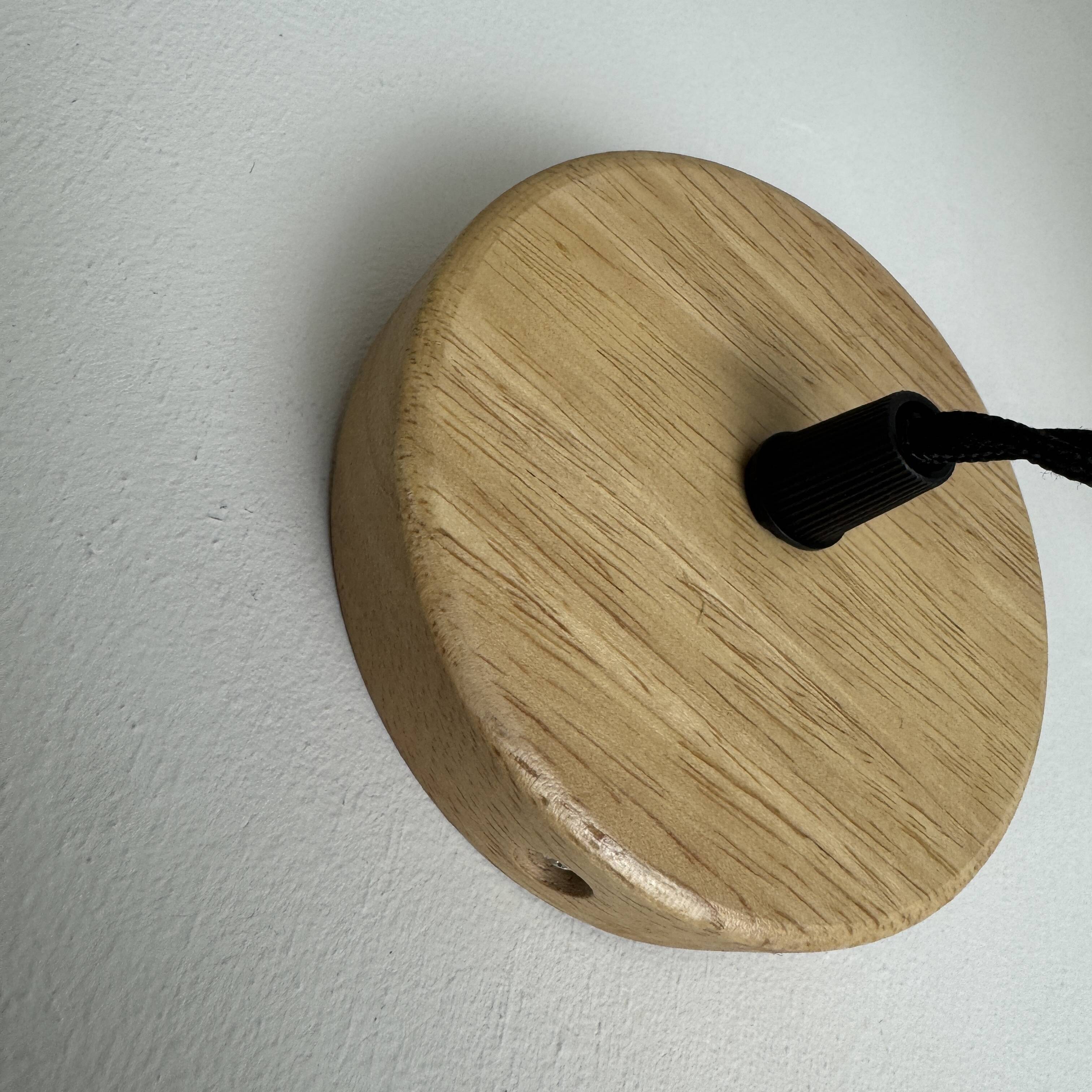 Vintage 1970 opaline suspension light