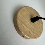 Vintage 1970 opaline suspension light