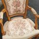 Paire de fauteuils cabriolet Louis xv
