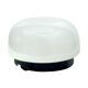 RZB ceiling lamp – Germany, 1970s, opal glass, 22 cm, E27