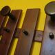 Mid century wall mounted coat and hat rack, 1960s