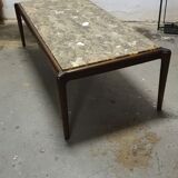 Coffee table top resin onyx 60s