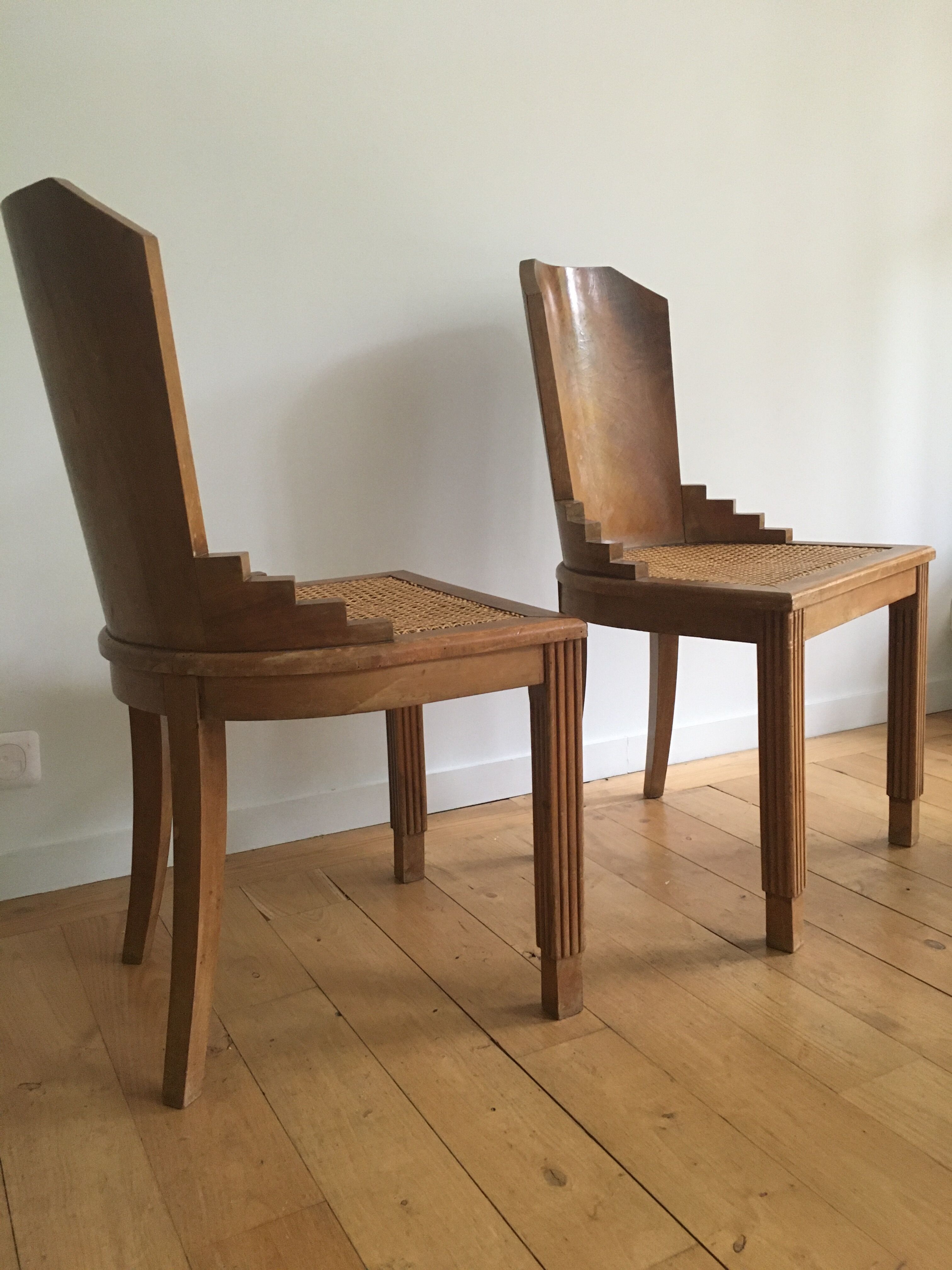 Vintage art deco table & chairs