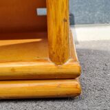 Vintage rattan bedside