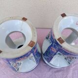 Pair of Asian Chinese porcelain stools