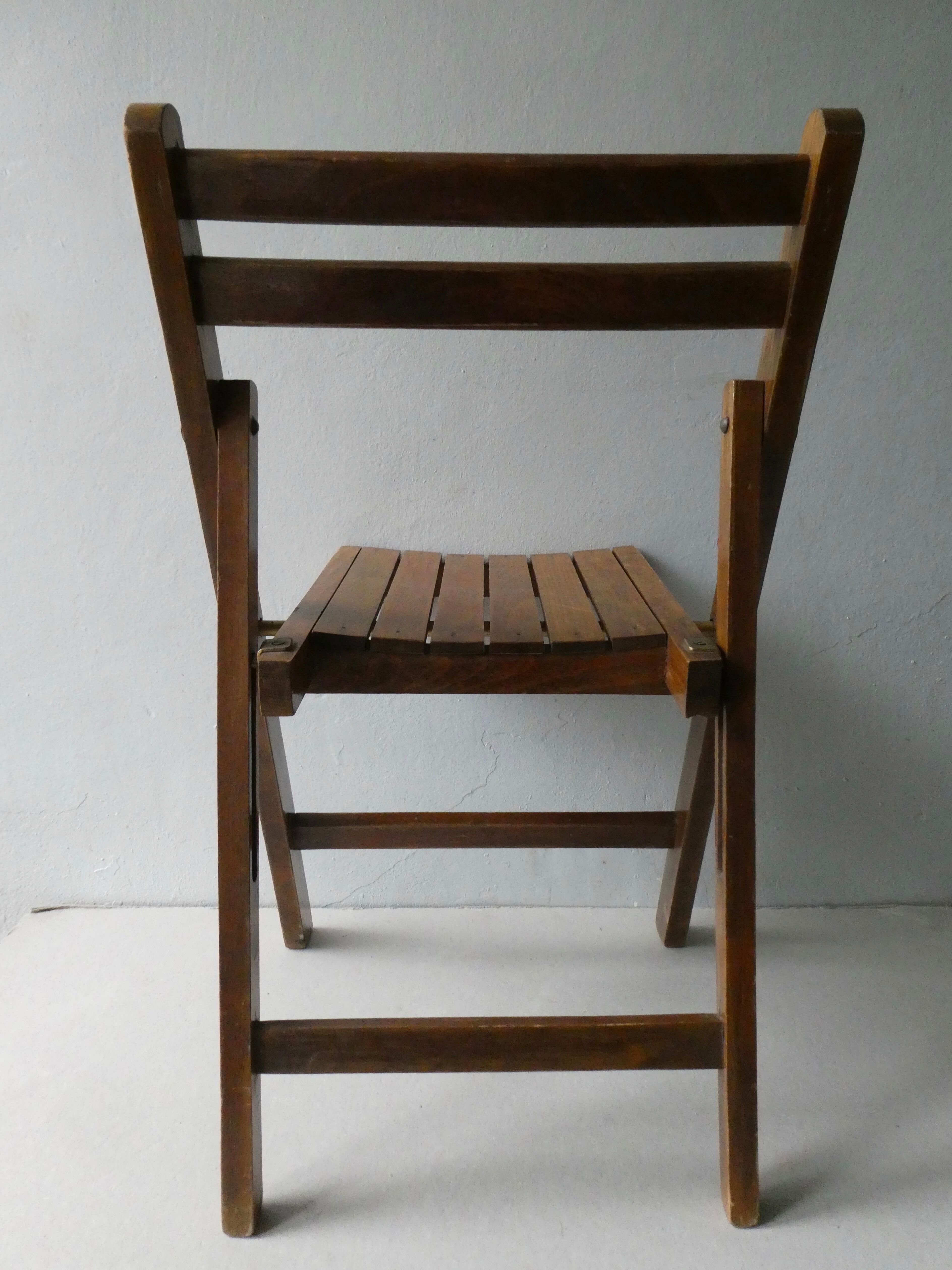 Child chair, wooden, folding, 70s