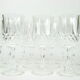 Set of 12 crystal glasses of Arques Longchamps