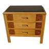 Art Deco oak chest of drawers