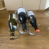 Vintage aluminum bottle holder