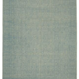 Hand-knotted persian antique 1970s 272 cm x 364 cm blue wool carpet