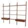 Cado modular shelving, teak veneer, Danish design, 1960s
