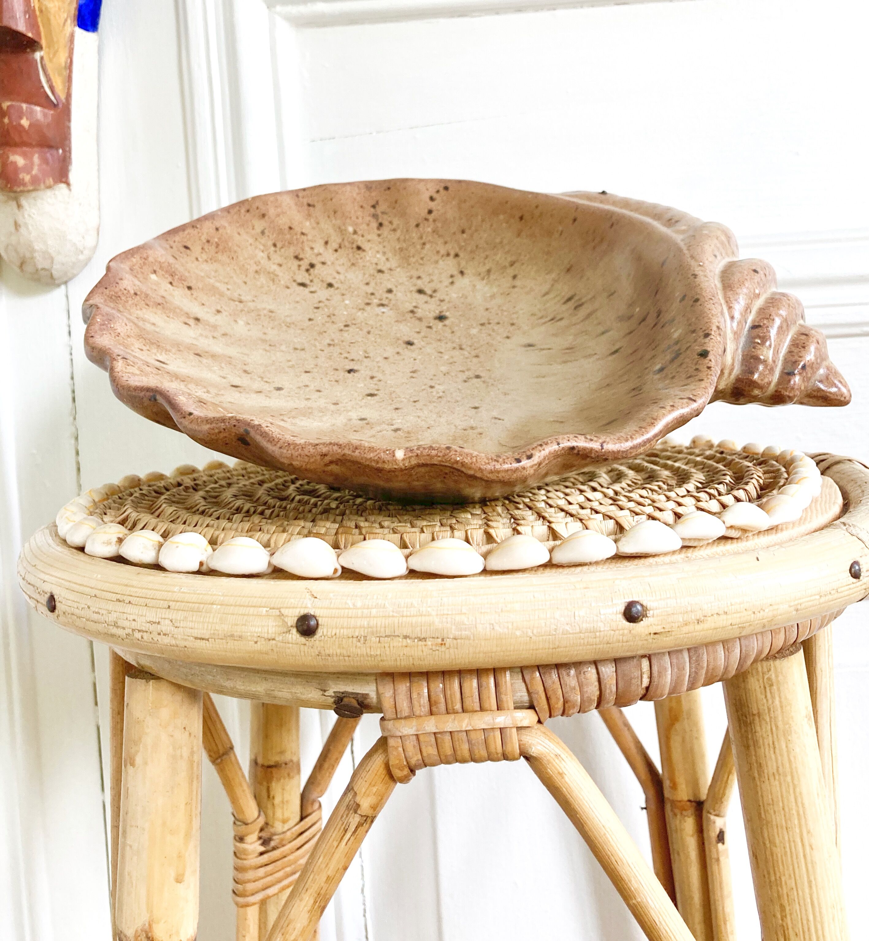 Vallauris shell bowl 29cm