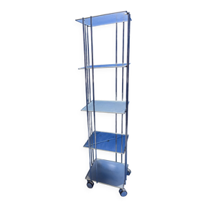 Etagere acier chrome