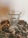Art Deco vase in clear glass