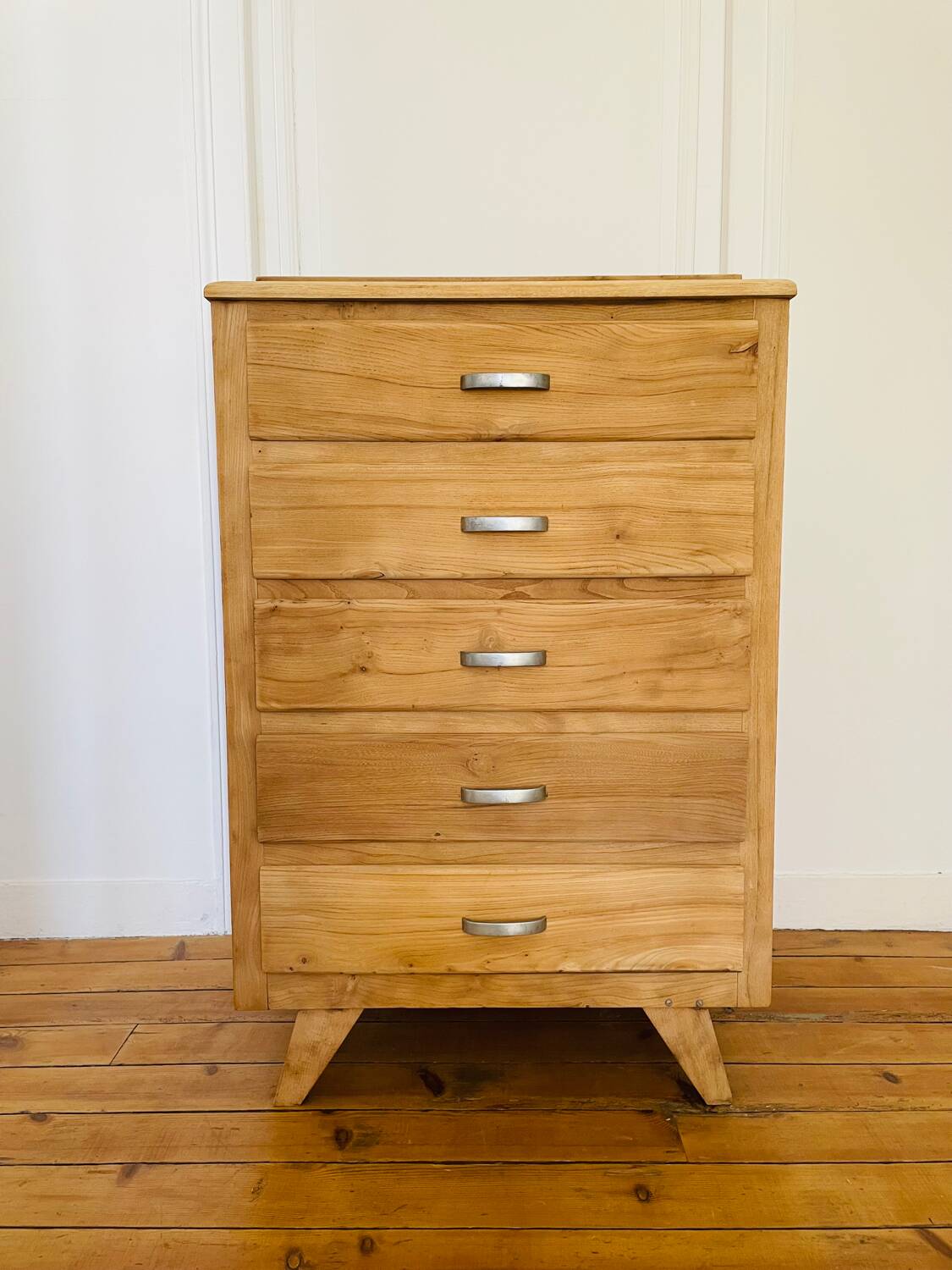 Vintage chiffonier with compass feet