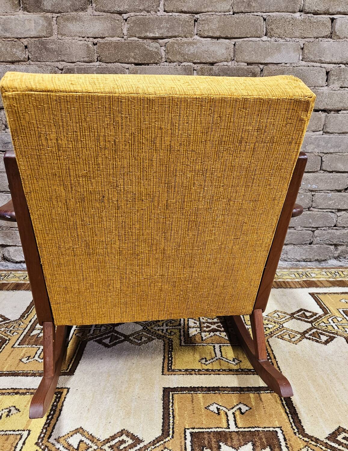 Danish teak rocking chair 1960
