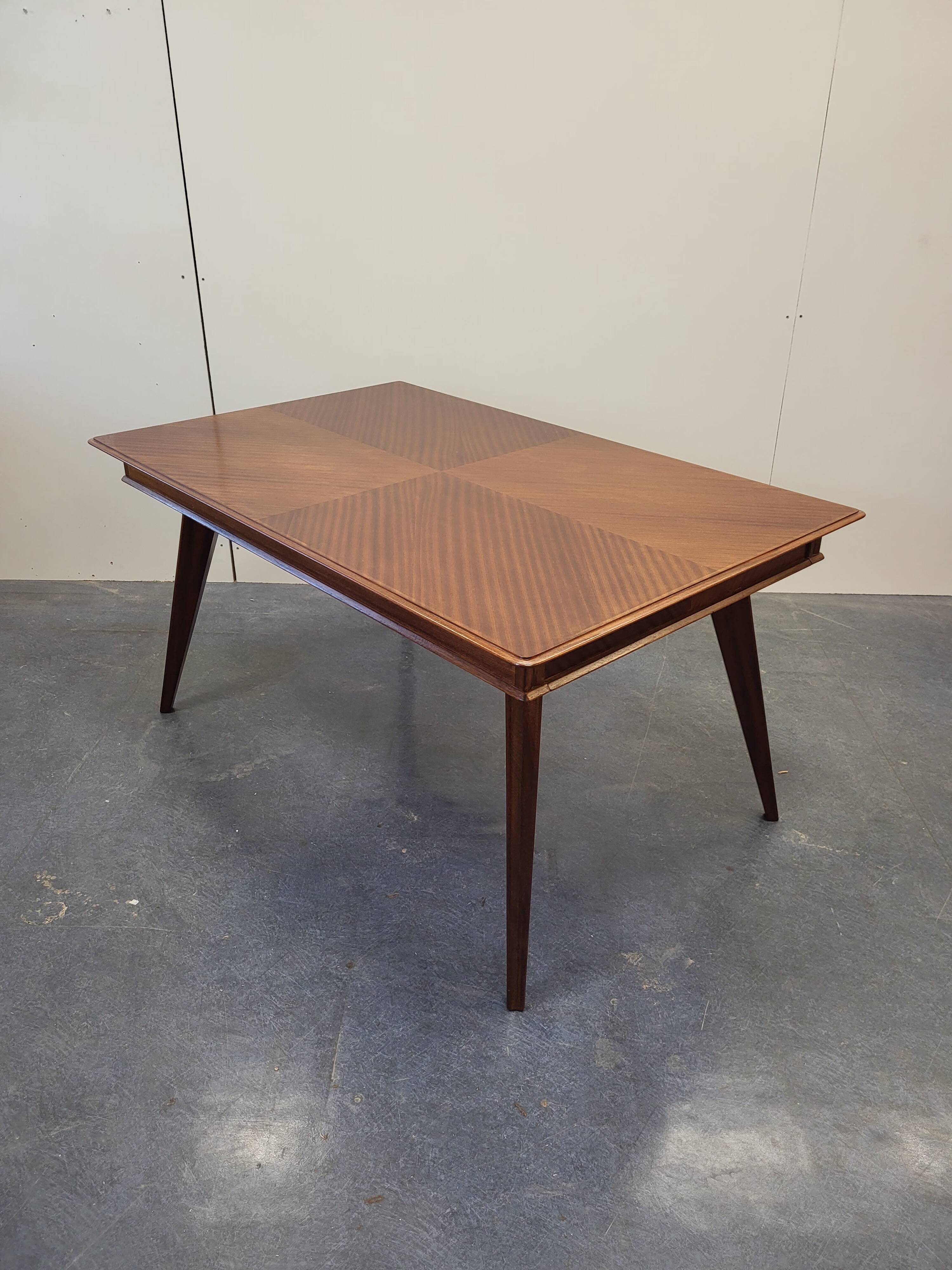 Mid century mahogany table