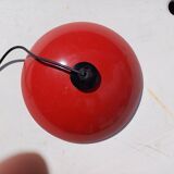 Vintage red metal suspension