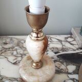 Onyx lamp base