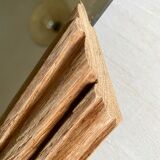 Wooden mirror 30s, 71x44 cm