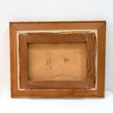 Marine Oil on canvas by JP. Guinegault (36 x 45)