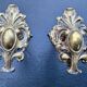 Paire de patères en laiton époque Napoléon III
