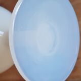 White opaline vase