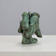 Sculpture en bronze figurative expressive, Pays-Bas, années 1970