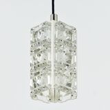 Bakalowits Vienna, up to three faceted crystal pendant lamps, Austria, 1960s