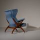 "Fiorenza" chair by Franco Albini for Arflex, Italy 1952