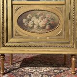 Showcase in gilded wood Louis XVI style