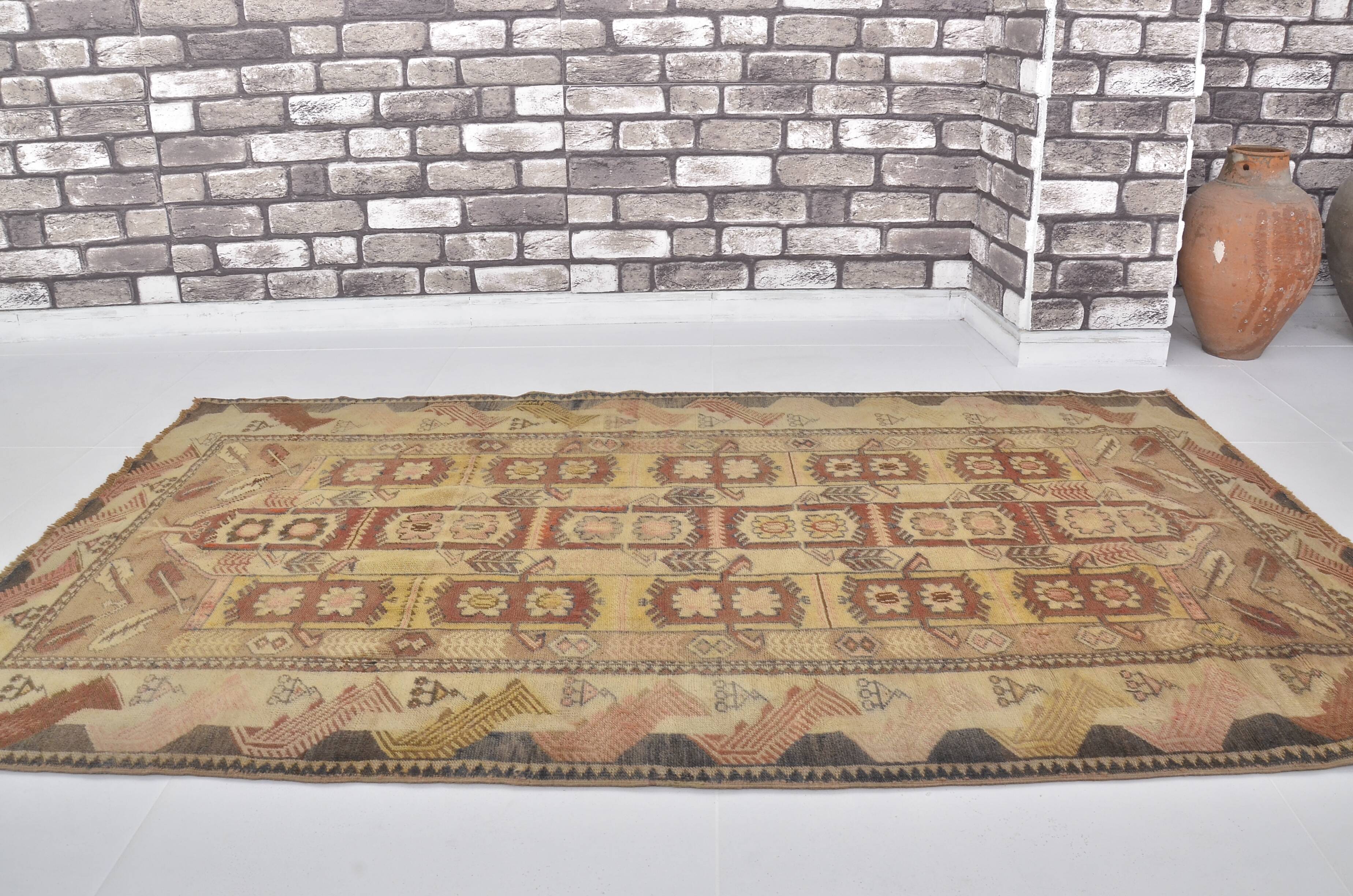 Tapis vintage anatolien neutre sku m98