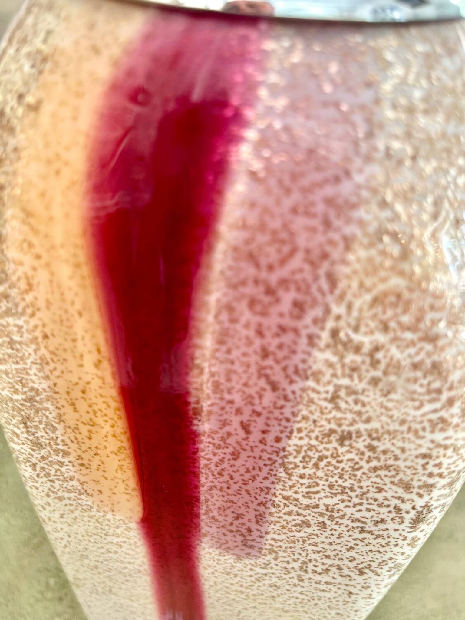 Lancetti Milano pied de lampe verre murano , Italie 1980s