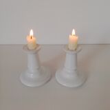 Vintage ceramic candle holders